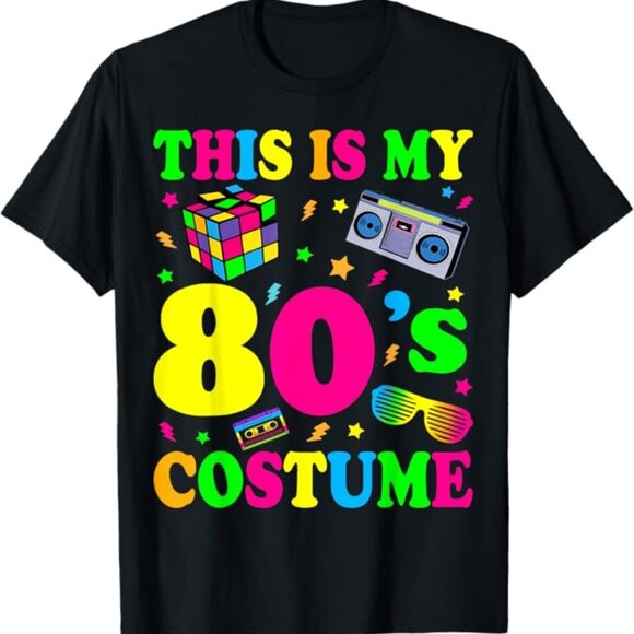 BRAND NEW NEVER WORN- THIS IS MY 80'S COSTUME T-SHIRT - Picture 1 of 1